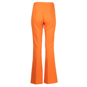 CFC0091611003-01 High-Waist Flared Orange Trousers