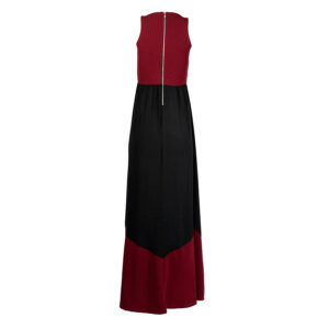 1536024-01 Red And Black Maxi Dress
