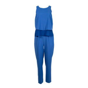 505243-00 Loose-Fit Blue Jumpsuit