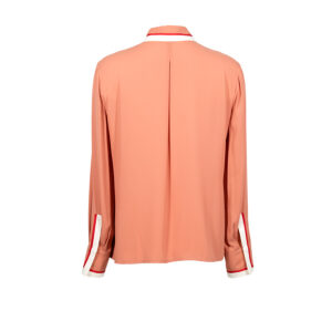 CA29206E2-01 Pink Shirt With Contrasting Edges