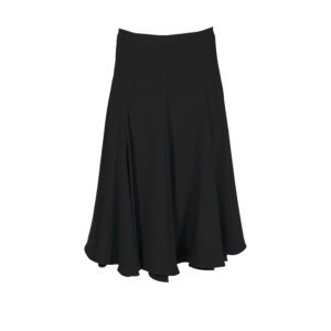 230010-00 Black Midi Skirt – V. Zoulias Collection