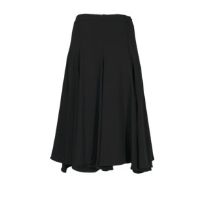 230010-01 Black Midi Skirt – V. Zoulias Collection