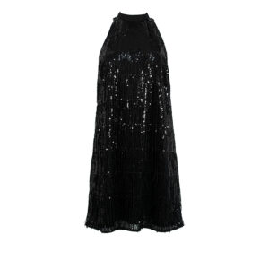7226070602001-00 Abavo Black Sequin Dress