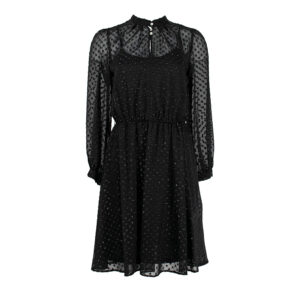 7226190602001-00 Calle Dress With Polka-Dot Appliques