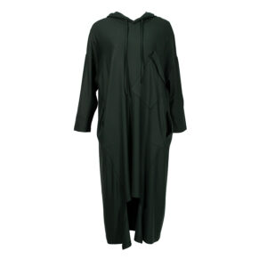X20-05-00 Hooded Baggy Khaki Dress