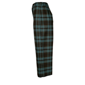 220-613-02 Blue-Brown Checkered Pants