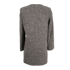 557002-01 Grey Knit Coat