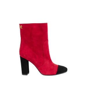 VR2789-00 Camoscio Red Ankle-High Boots