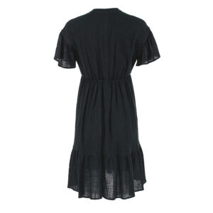 072.50.01.041_BLK-01 Boho Style Embroidered Black Dress