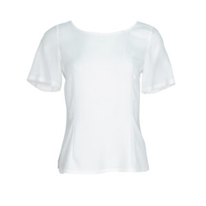 072.80.01.097-00 White Top With Back Zipper