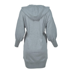 E.11.1041-01 Grey Hooded Sweatdress