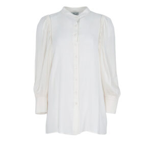 072.80.01.034-00 Straight Line Shirt With Balloon Sleeves