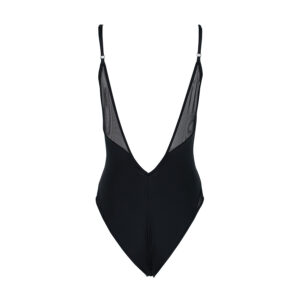 KL21WOP10_BLK-01 Sporty Black Swimsuit