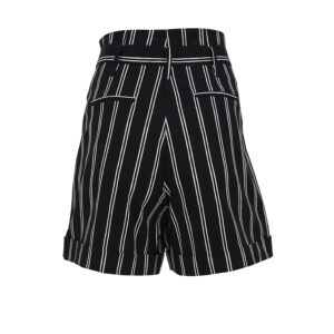 072.22.01.001-01 Striped Shorts With Belt