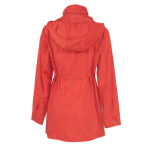 181-718-01 Red Hooded Raincoat
