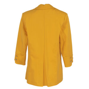 563011_YLW-01 Two-Button Mustard Yellow Jacket