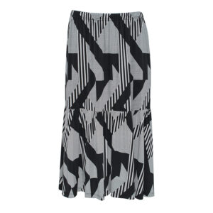 K20-30-00 Geometric Pattern Skirt