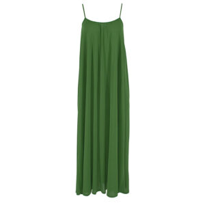 7621042202003-00 Cobea Πράσινο Μακρύ Ριχτό Φόρεμα iBlues
