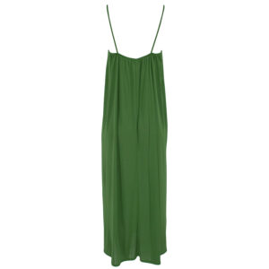 7621042202003-01 Cobea Πράσινο Μακρύ Ριχτό Φόρεμα iBlues