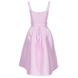 KF22579-01 Ροζ Γυαλιστερό Φόρεμα Manolo