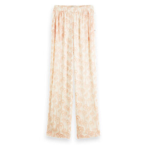 166140_0219-00 Ψηλόμεσο Μπεζ Σιφόν Παντελόνι Scotch and Soda