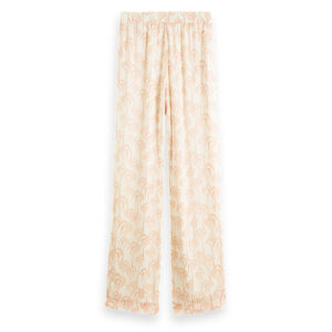 166140_0219-01 Ψηλόμεσο Μπεζ Σιφόν Παντελόνι Scotch and Soda