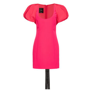 1N13HR4575_R51-00 Nespola Ροζ Φόρεμα Με Φουσκωτά Μανίκια Pinko