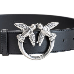 1H212VY5H7_Z99O-01 Love Berry Simply H4 Μαύρη (Α) Ζώνη Pinko