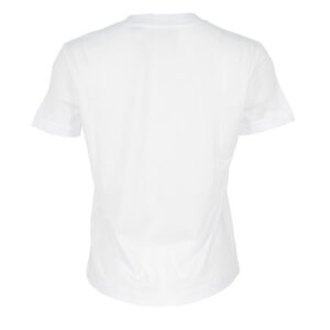 73HAHT10-CJ00T_003-01 Άσπρο T-Shirt Με Έμβλημα Versace Jeans Couture