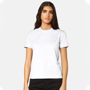 73HAHT10-CJ00T_003-mdl Άσπρο T-Shirt Με Έμβλημα Versace Jeans Couture