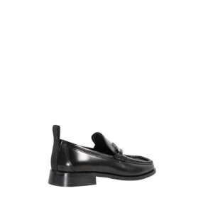 KL41335_000-02 Mokassino II Μαύρα Παπούτσια Με Μονόγραμμα Karl Lagerfeld
