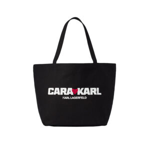 226W3964_999-00 KLxCD Μαύρη Τσάντα Με Logo karl lagerfeld