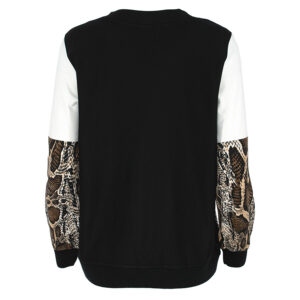 X22-380-01 Φούτερ Με Animal Print Didone
