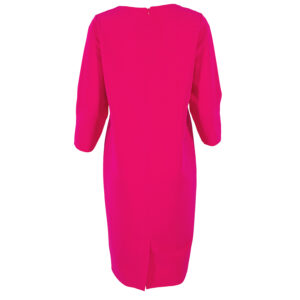 618022_PNK-01 Ροζ Φόρεμα Με Άνοιγμα Και Απλίκες pirouette