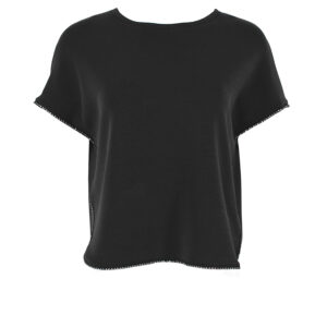 X22-240_BLK-00 Μαύρο T-Shirt Με Στρας didone