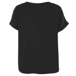 X22-240_BLK-01 Μαύρο T-Shirt Με Στρας didone