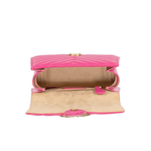 100071A0GK_N17Q-02 Mini Love One Top Handle Φουξ Τσάντα pinko