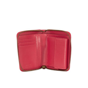 100249A0F1_R41Q-02 Taylor Zip Around Κόκκινο Πορτοφόλι pinko