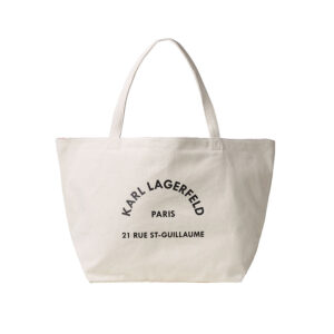 201W3138_106-00 Rue St-Guillaume Λευκή Τσάντα Tote karl lagerfeld