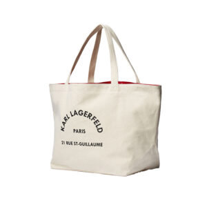 201W3138_106-01 Rue St-Guillaume Λευκή Τσάντα Tote karl lagerfeld