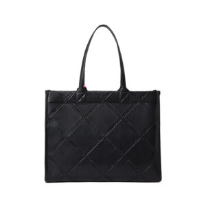 230W3030_999-01 K/Skuare Μαύρη Καπιτονέ Τσάντα Με Logo karl lagerfeld