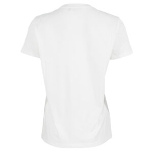 MA01631E2_270-01 Άσπρο T-Shirt Με Απλίκα elisabetta franchi