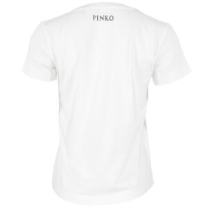 100355A0OO_Z04-01 Bussolotto Άσπρο T-Shirt Με Στάμπα pinko