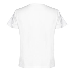 100535A0MA_Z15-01 Quentin Άσπρο T-Shirt Με Love Birds pinko