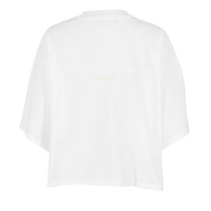 230W1720_100-01 Ikonik 2.0 Άσπρο Boxy T-Shirt karl lagerfeld