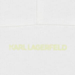 230W1720_100-03 Ikonik 2.0 Άσπρο Boxy T-Shirt karl lagerfeld