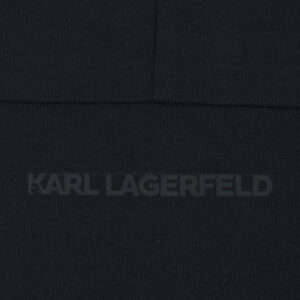 230W1720_999-03 Ikonik 2.0 Μαύρο Boxy T-Shirt karl lagerfeld