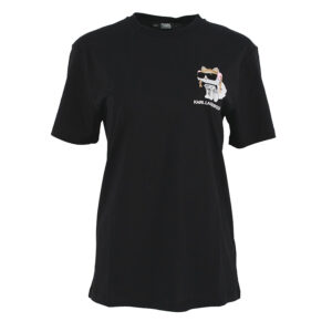 230W1780_999-00 K/Superstars Μαύρο T-Shirt karl lagerfeld