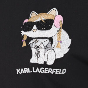 230W1780_999-02 K/Superstars Μαύρο T-Shirt karl lagerfeld