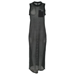 230W2209_999-00 K/Beachwear Μαύρο Διχτυωτό Φόρεμα karl lagerfeld